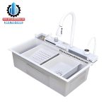 سینک پیانویی 5 کلید گلکسی galaxy sink سینک پیانویی ارزان و لوکس و لاکچری رنگ سفید